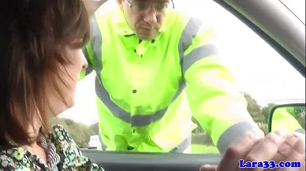 Show Mature british skank swallows police cum drive Videos