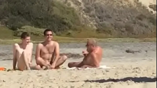Show Guys caught jerking at nude beach drive Videos