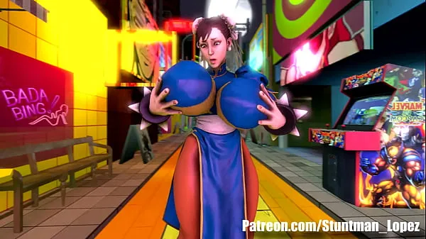 Visa Chun-Li Breast Expansion drive-videor