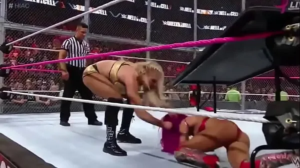 Show Sasha Banks Hot Ass WWE Hell in a cell 2016 drive Videos