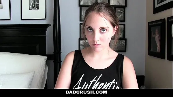 แสดง DadCrush- Caught and Punished StepDaughter (Nickey Huntsman) For Sneaking วิดีโอขับเคลื่อน