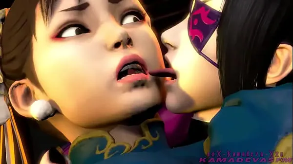 แสดง Juri Han vs Chun Li - lesbian วิดีโอขับเคลื่อน