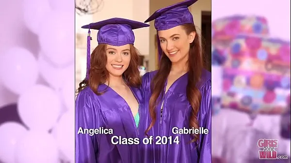 Show GIRLS GONE WILD - Surprise graduation party for teens ends with lesbian sex drive Videos
