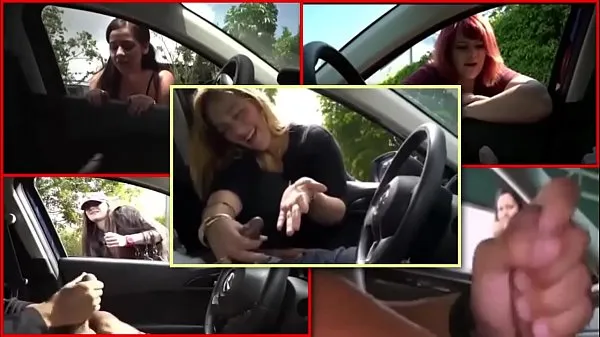 Show BLOWJOB,HANDJOB IN THE CAR drive Videos