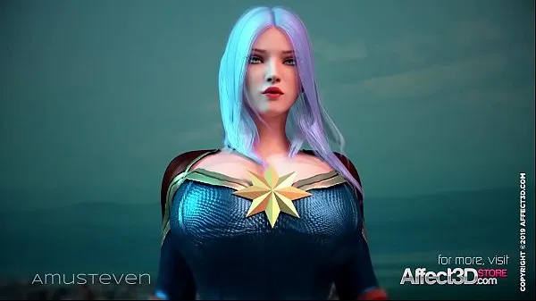 Näytä Superhero 3d animation with a big tits beauty ajovideota