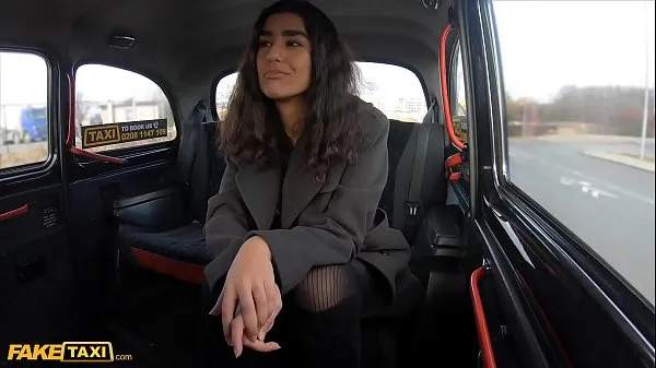 Show Fake Taxi Middle Eastern hottie screwed on taxi backseat drive Videos