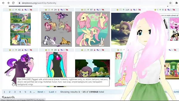 Fluttershy findet Ihre Lewd-Kunst von ihrFahrvideos anzeigen