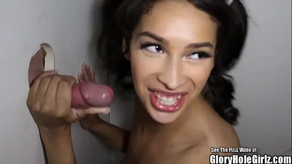 Show Happy Latina Beauty Tits Sucks Dick in Glory Hole drive Videos