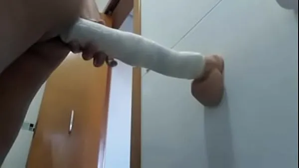 Visa very long dildo in my ass, and holding it all within 33cm, What a delight drive-videor