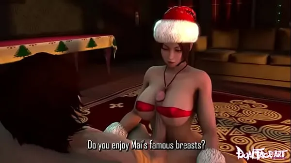 显示 Mai's Magical Christmas Creampie! [dfac 随车视频