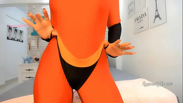 Show elastigirl cosplay big ass and big butt latina babe joi, jerk off instructions with a cumming dildo, cum swallower, dare you to don't cum drive Videos