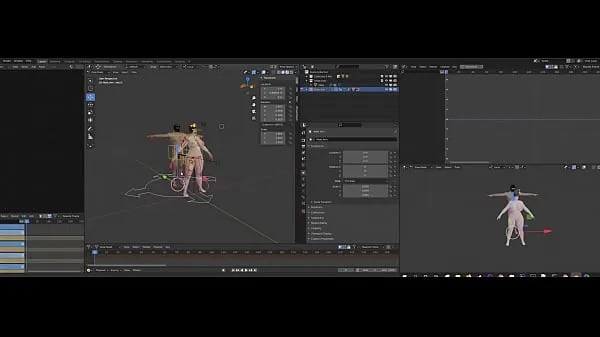 Mostra Mei's Invasion prime 2 ore di lavoro su Blender (The Rope Dudevideo di guida