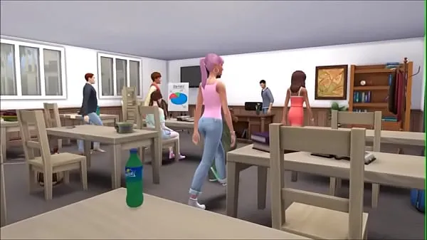 Show Teacher uses female Student 18 years old, Sims 4 drive Videos