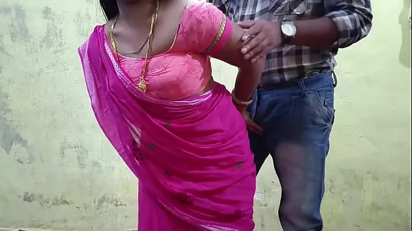 Show Sister-in-law looks amazing wearing pink saree, today I will not leave sister-in-law, I will keep her pussy torn drive Videos