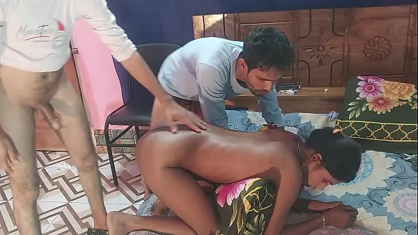 Show First time sex desi girlfriend Threesome Bengali Fucks Two Guys and one girl , Hanif pk and Sumona and Manik drive Videos