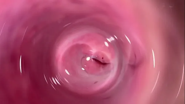 Mostra Telecamera interna nella vagina stretta e cremosa di Miavideo di guida