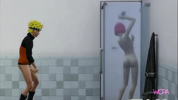 Mostrar TRAILER] Naruto Uzumaki ve a Sakura Haruno duchándose y ella se la da en el baño vídeos de conducción