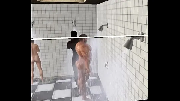 Показать Подглядываю за красоткой перед камерой, Эйворд принимает душ в душе команды Steelrsвидео с поездки