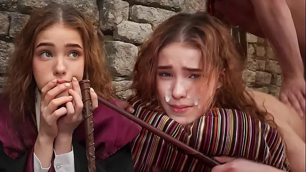 Mostrar ERECTO! - La primera vez que Hermione lucha con un hechizo - NoLube vídeos de conducción