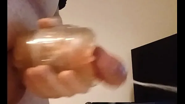 Εμφάνιση Fleshlight cream cum cumshot βίντεο δίσκου