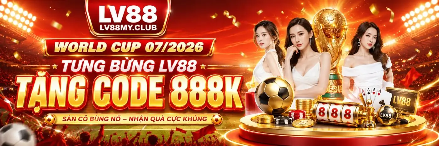 lv88 07/2026 tặng code 888k cùng world cup 2026